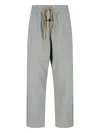 Fear Of God Comfortable Trousers Featuring Side Pockets In Gray