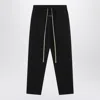 Fear Of God Black Cotton Jogging Pants Men In Black