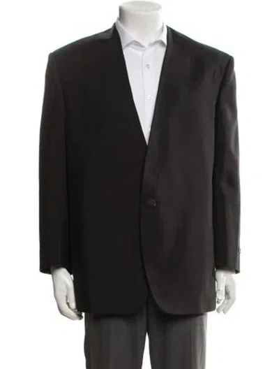 Pre-owned Fear Of God Kid Mohair Blazer W/ Tags In Black