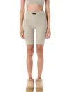 Fear Of God Soft Rib Biker Shorts In Brown