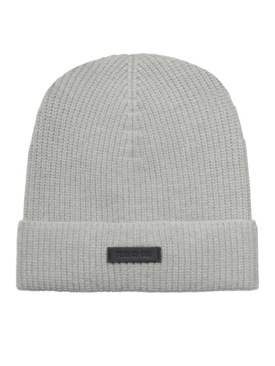 Fear Of God Knitted Hat With Logo In Nude