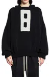 Fear Of God Boucle 8 Hoodie Clothing In Black