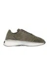 Fear Of God Panelled Lace-up Sneakers In Green