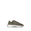 Fear Of God Green Leather Athletic Sneakers In Green
