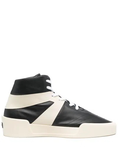 Fear Of God Basketball Sneakers In Black Leather