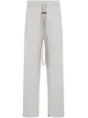 Fear Of God Grey Track Pants With Adjustable Drawstring