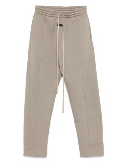 Fear Of God Light Brown Drawstring Sweatpants With Relaxed Fit In Gray
