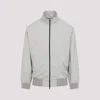 Fear Of God Cement Grey High Neck Track Jacket In Gray