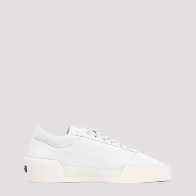 FEAR OF GOD LIGHT GREY LACE UP SNEAKERS