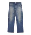 Fear Of God Vintage Wash Straight Jeans In Blue