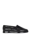 Fear Of God Crocodile-embossed Loafers In Black