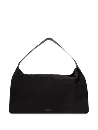 Fear Of God Logo-appliqué Shoulder Bag In Black