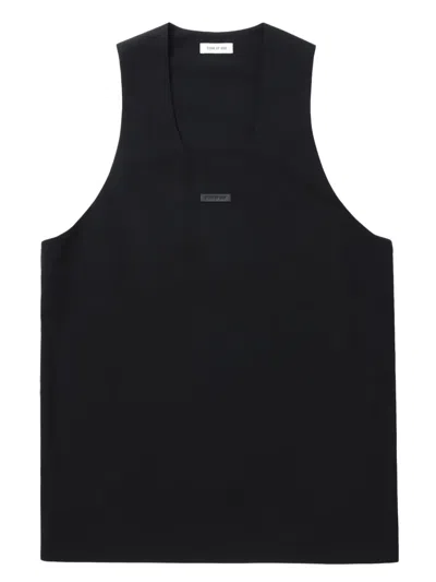 FEAR OF GOD LOGO-APPLIQUÉ TANK TOP