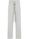 Fear Of God Grey Track Pants With Adjustable Drawstring In Neutrals