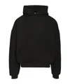 Fear Of God Logo Embossed Hoodie In Black