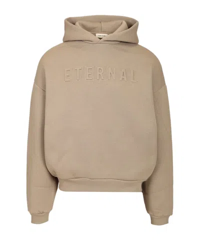 FEAR OF GOD FEAR OF GOD LOGO EMBOSSED HOODIE