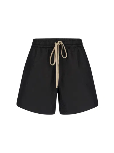 FEAR OF GOD LOGO JOGGER SHORTS