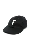 Fear Of God Felted F Baseball Cap In Black