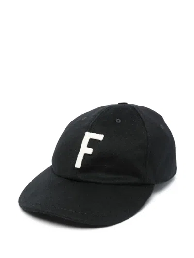 FEAR OF GOD LOGO-PATCH BASEBALL CAP