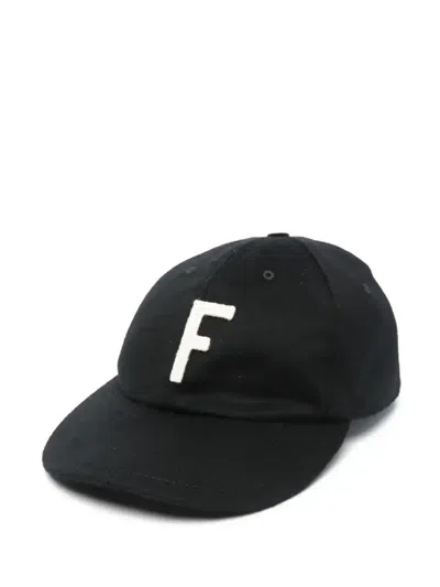 FEAR OF GOD LOGO-PATCH BASEBALL CAP