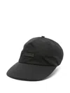 Fear Of God Logo-patch Baseball Cap In Black