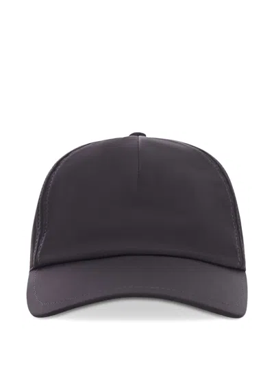 Fear Of God Technical Nylon Baseball Cap In Black