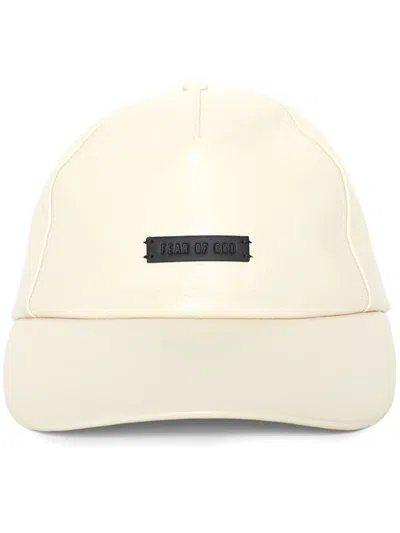 Fear Of God Logo-patch Baseball Cap In Neutrals