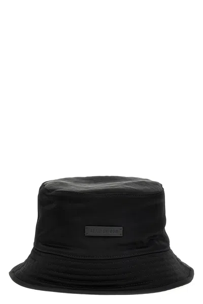 FEAR OF GOD FEAR OF GOD LOGO PATCH BUCKET HAT