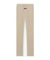 Fear Of God Logo Patch Drawstring Sweatpants In Neutral