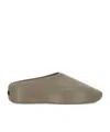 Fear Of God Logo Patch Slip-on Runner Sneakers In Gray