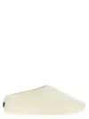Fear Of God Logo Patch Slip-on Runner Sneakers In Greige