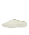 Fear Of God Logo Patch Slip-on Runner Sneakers In White