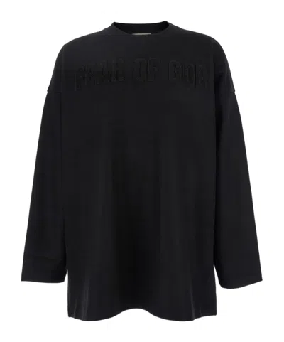 FEAR OF GOD FEAR OF GOD LOGO PATCH CREWNECK T-SHIRT