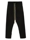 Fear Of God Straight-leg Sporty Pants With Signature Logo In 黑色