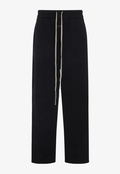 FEAR OF GOD LOGO-PATCH TRACK PANTS