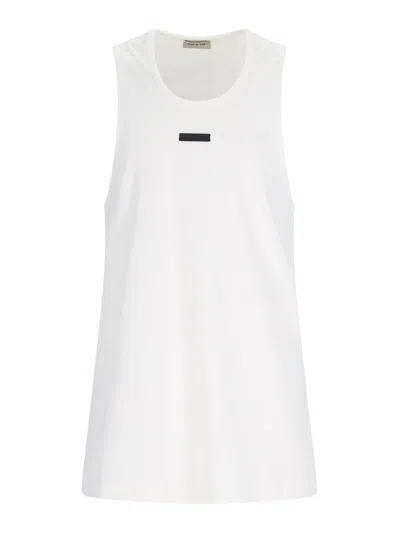 Fear Of God Ribbed Tank Top In White