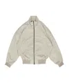Fear Of God High Collar Bomber Jacket In White