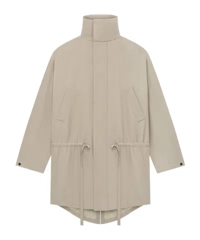 Fear Of God Long Sleeve Coat In Nude