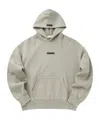 Fear Of God Felpa Con Cappuccio In Pile Classico In Gray