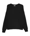 Fear Of God Ribbed Crew Neck Sweater With Long Sleeves In Black