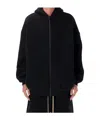Fear Of God Athletics Half-zip Hoodie In Black