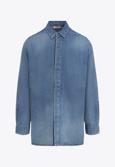 FEAR OF GOD LONG-SLEEVED DENIM SHIRT