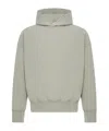 Fear Of God Long-sleeve Cotton Hoodie In Gray