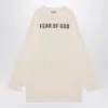Fear Of God Long-sleeved Thunderbird T-shirt In White