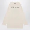 Fear Of God Long-sleeved Thunderbird T-shirt In White