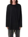 Fear Of God Logo Patch Long Sleeve Tee In Black