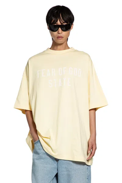 Fear Of God Maglietta Anni '90 In Yellow