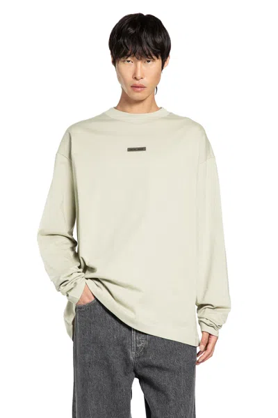 Fear Of God Maglietta Classica A Maniche Lunghe In Neutral