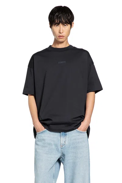 Fear Of God Maglietta Classica In Black