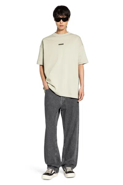 Fear Of God Maglietta Classica In Neutral